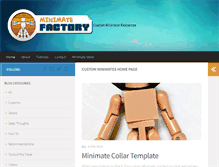 Tablet Screenshot of minimatefactory.com